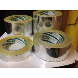 

2" x 40 yard Aluminium Tape / Lakban SANSUI insulasi tahan panas