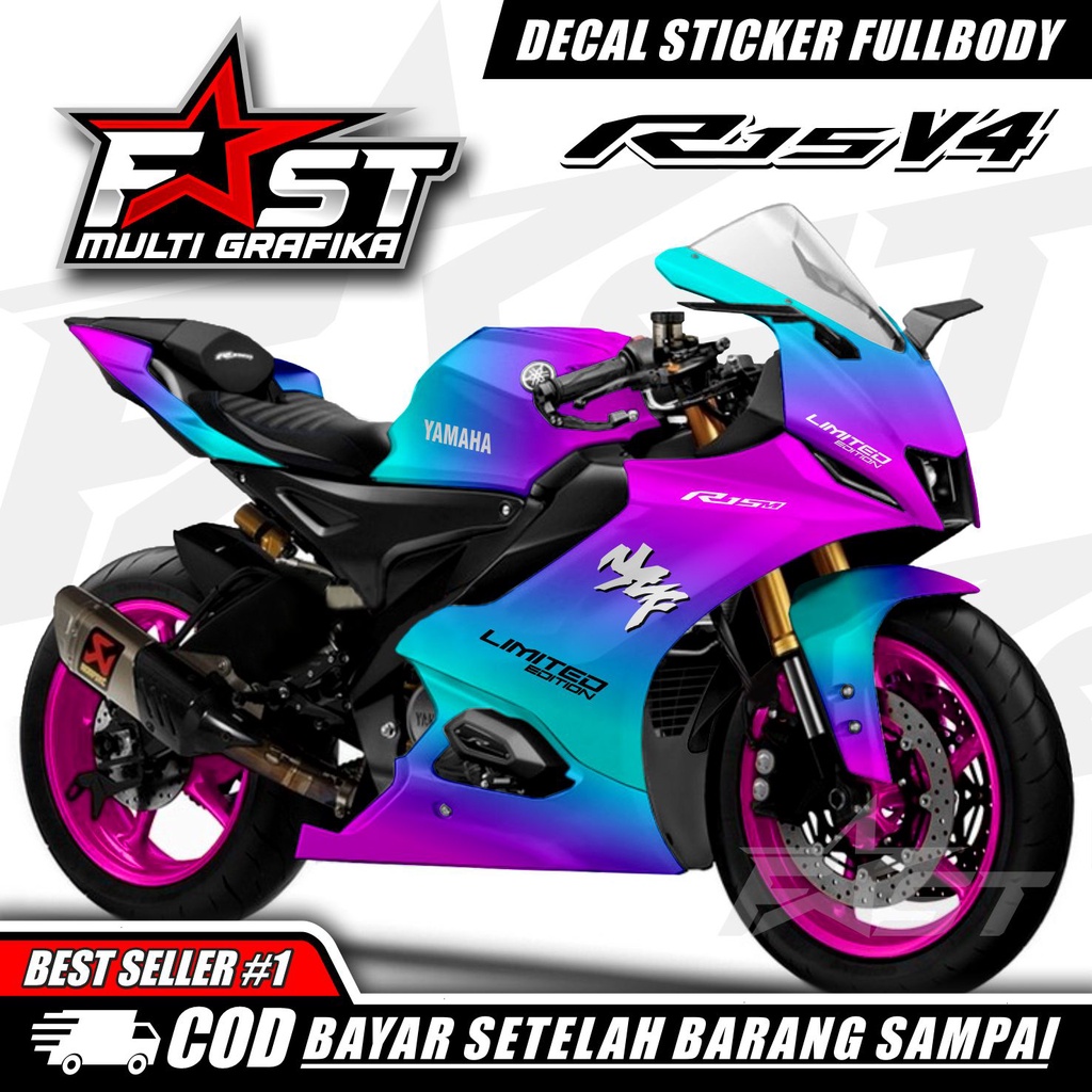 COD STIKER Decal R15 V4 Full Body Keren Stiker R15 V4 Full Body Keren Striping R15 V4 Terbaru Bunglo