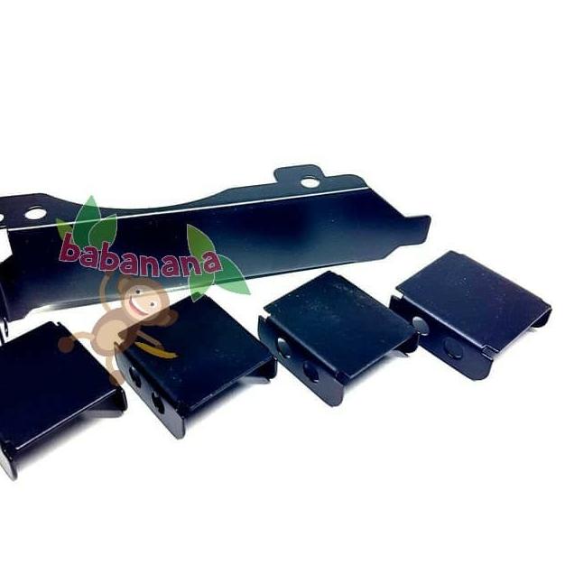 Bracket VGA PCI 3 fan extension 80 90 mm TIDAK TERMASUK FAN