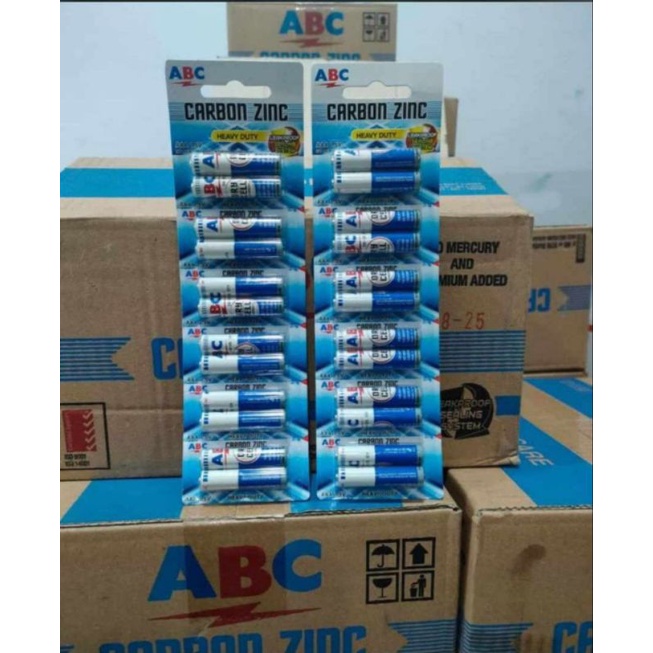 [ECER 1pcs] baterai ABC AAA baterai remot R03