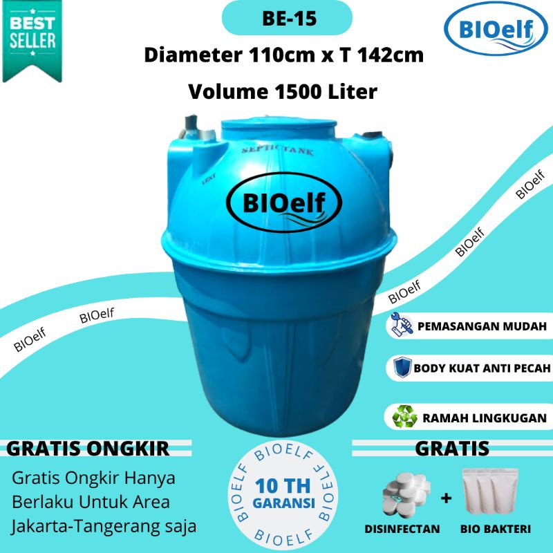 Bio Septic Tank BIOtank, Septictank BIOelf, BIOfilter, BIOrich Berkualitas