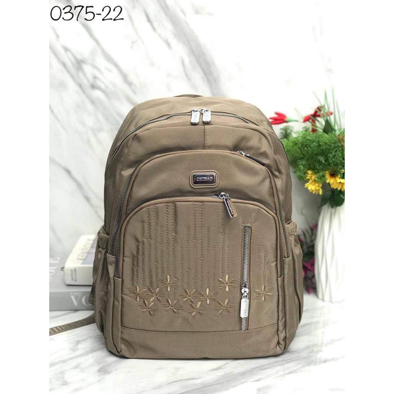 Tas Ransel Wanita Tas Ransel Chibao 0375-22 Size Large muat laptop 14inch. Tas Ransel Wanita Import Tas Wanita Tas Chibao Import BEST SELLER TERBARU BISA BAYAR DITEMPAT.!!!!