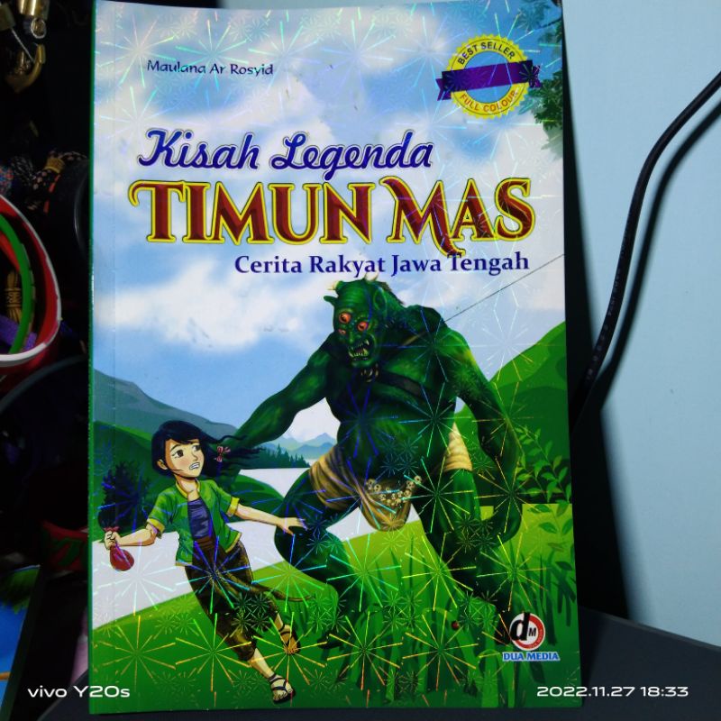 Buku anak kisah legenda timun mas