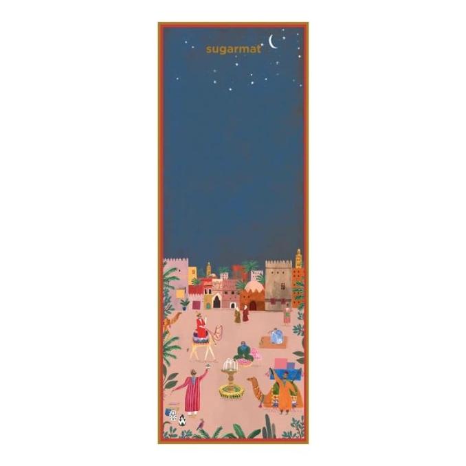 Matras Yoga Sugarmat PRO Yoga SUEDE Travel Mat 1MM - Marrakesh