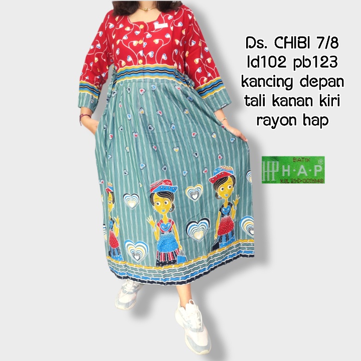 GROSIR DASTER SOMILA.ID BUSUI CHIBI PANJANG LENGAN 7/8 PINGGANG SERUT BATIK BU TEJO DI JAMIN ORIGINA