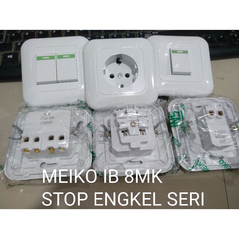 saklar stop kontak ib radium meiko 8mk model panasonik