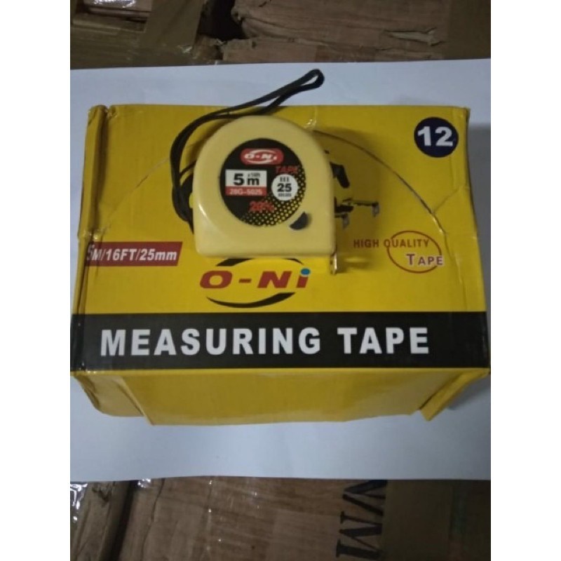 Meteran 5 Meter 5M Measuring Tape 5meter Tukang Gulung Otomatis Automatic Roll Rolling Anti Macet Bahan PVC Bagus