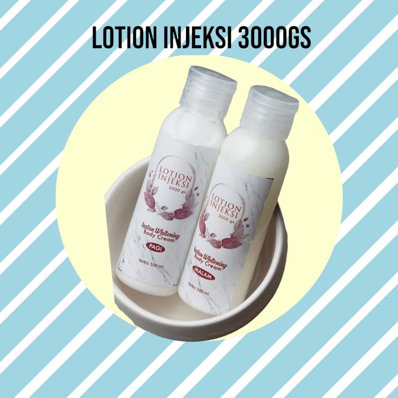 Lotion Injeksi 3000gs Original | Handbody pemutih badan