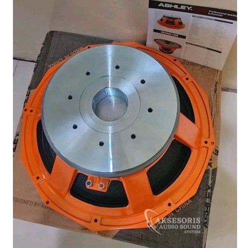 Speaker ASHLEY ORANGE 186B Coil 6inch 1600 Watt Subwoofer Kualitas Bagus Original Produk
