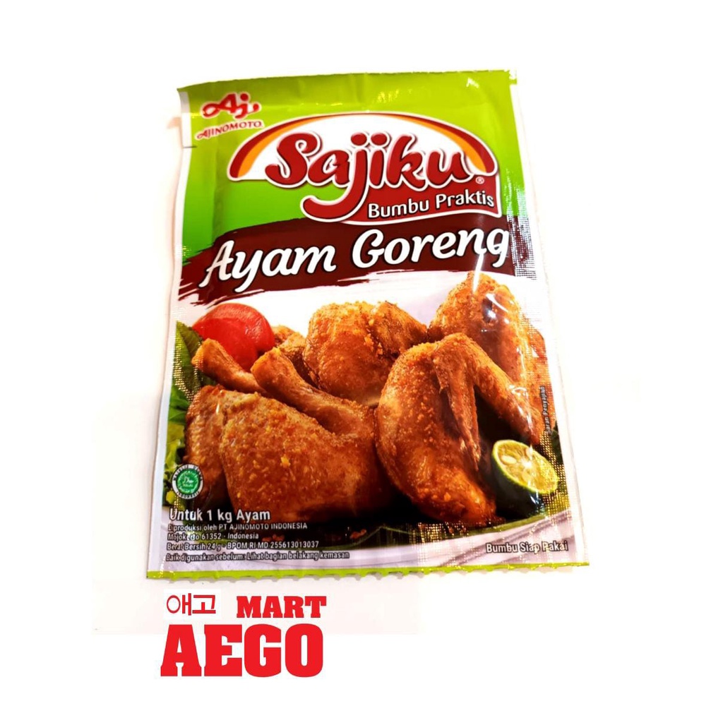 

Sajiku bumbu ayam goreng 24gr