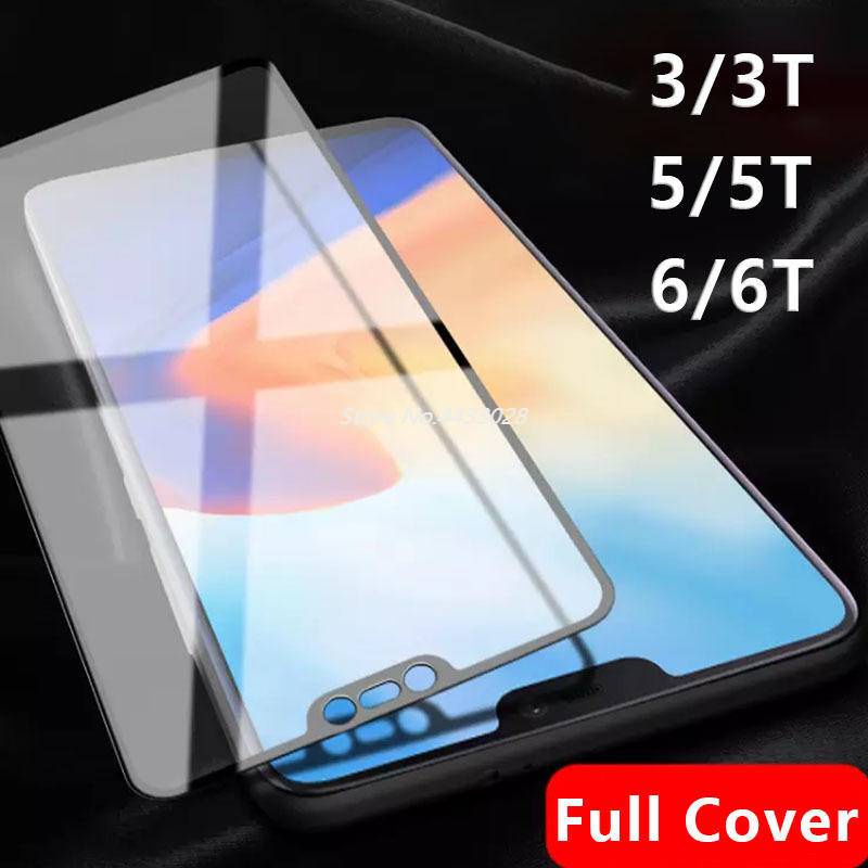 Tempered Glass Pelindung Layar Untuk OnePlus 6T 5T 3T 3 5 6