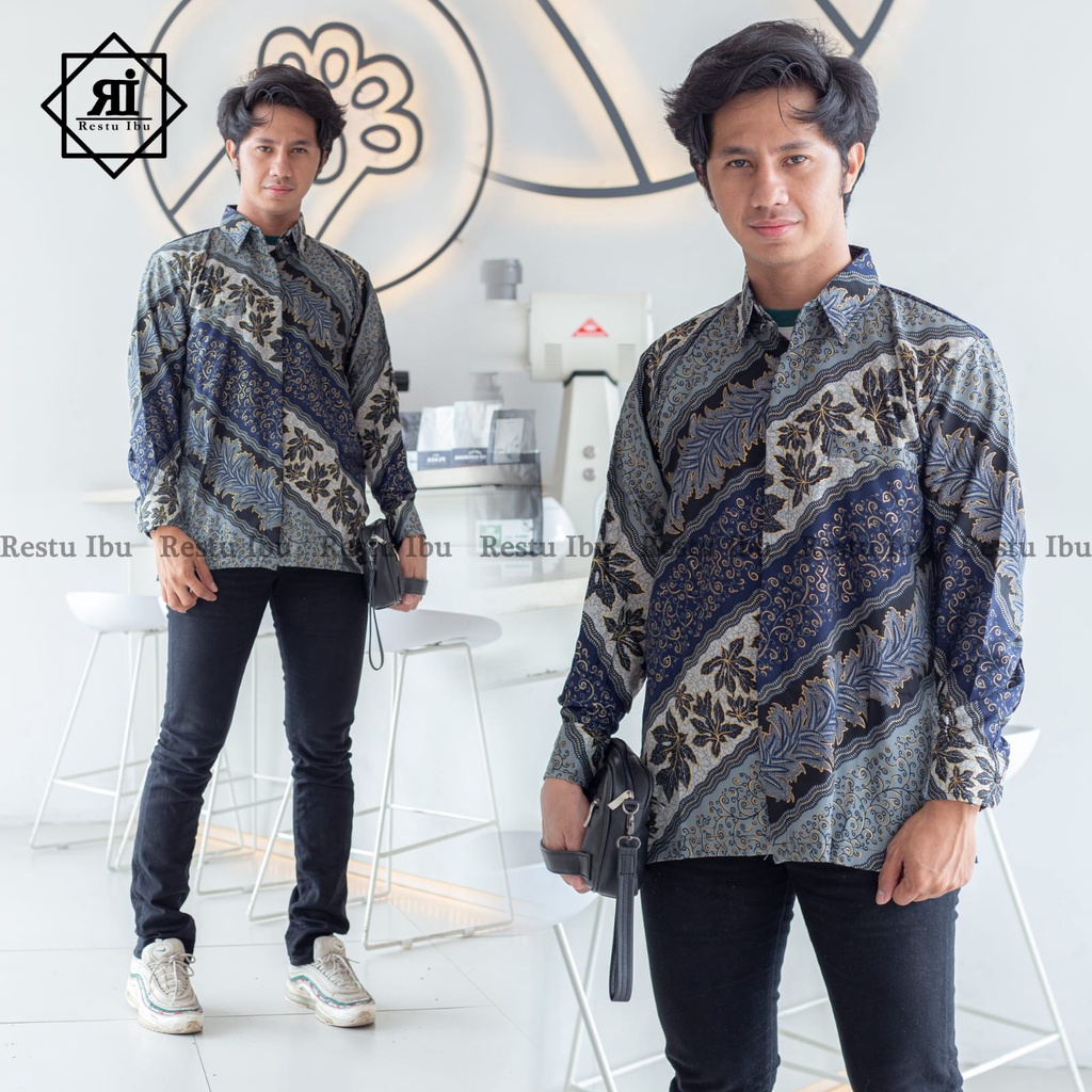 Gallery kebaya - Kemeja batik floral terbaru volume 3