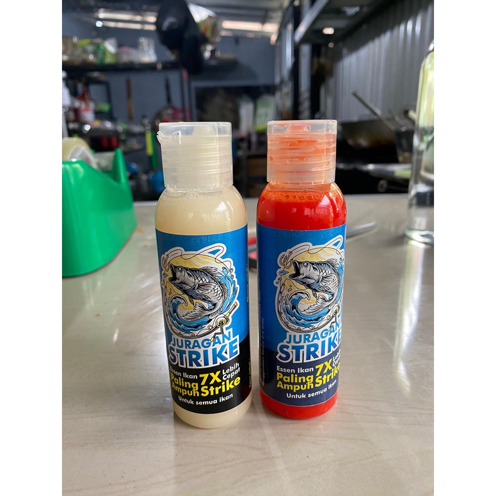 Juragan Strike Essen Ikan Super - Essence Pancing Aroma Gurih dan Amis untuk Babon Ikan Mas, Lele, T