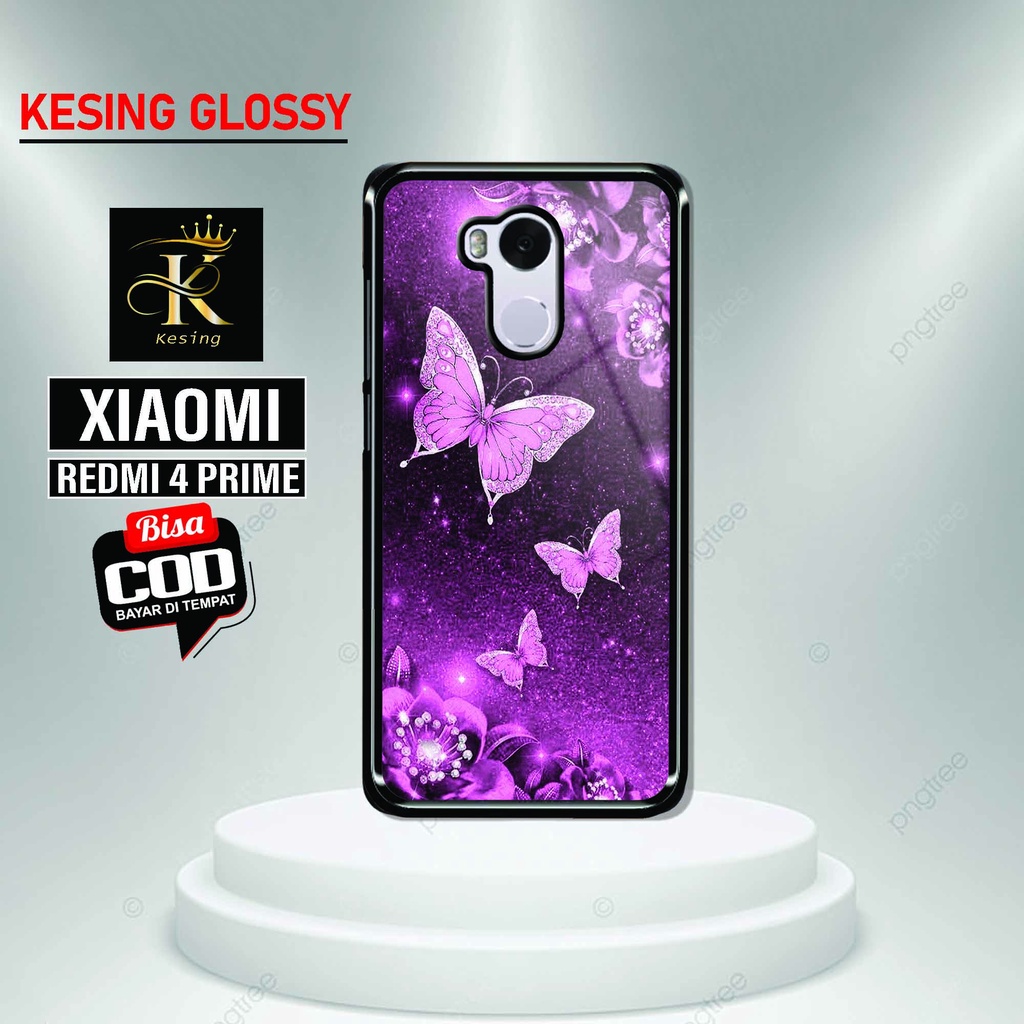 Case Redmi 4 Prime - Case Redmi 4 Prime Terbaru - Hardcase Glossy - Softcase Kaca - Case Redmi 4 Pri