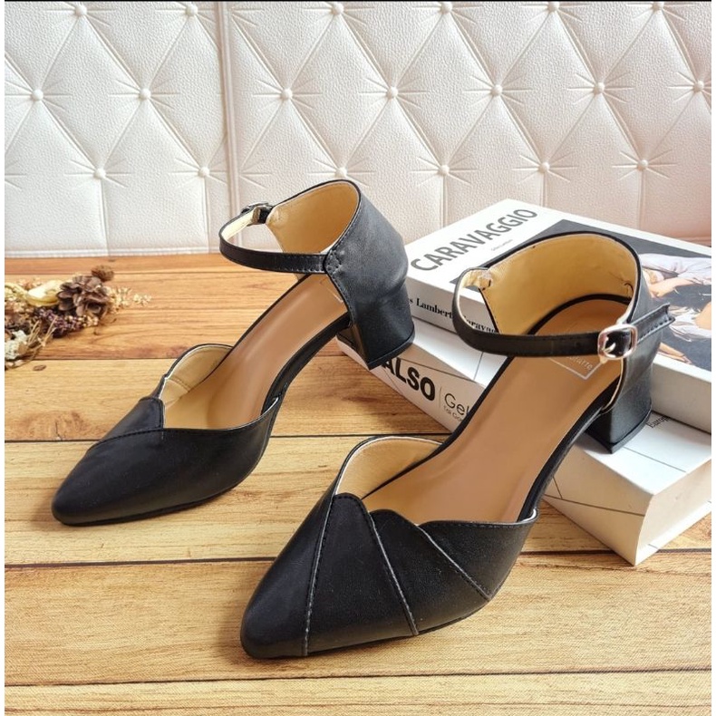 ABBUSHOES AG 18 bapau tali mules gamma 5cm