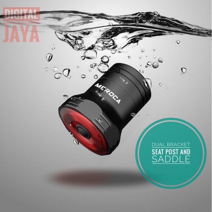 Lampu Sepeda Meroca Superone Smart Taillight