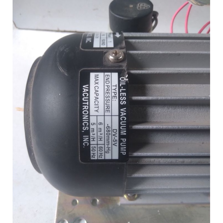 OIL - LESS VACCUM PUMP 220V 1PHASE TYPE DV-5V 400Wat