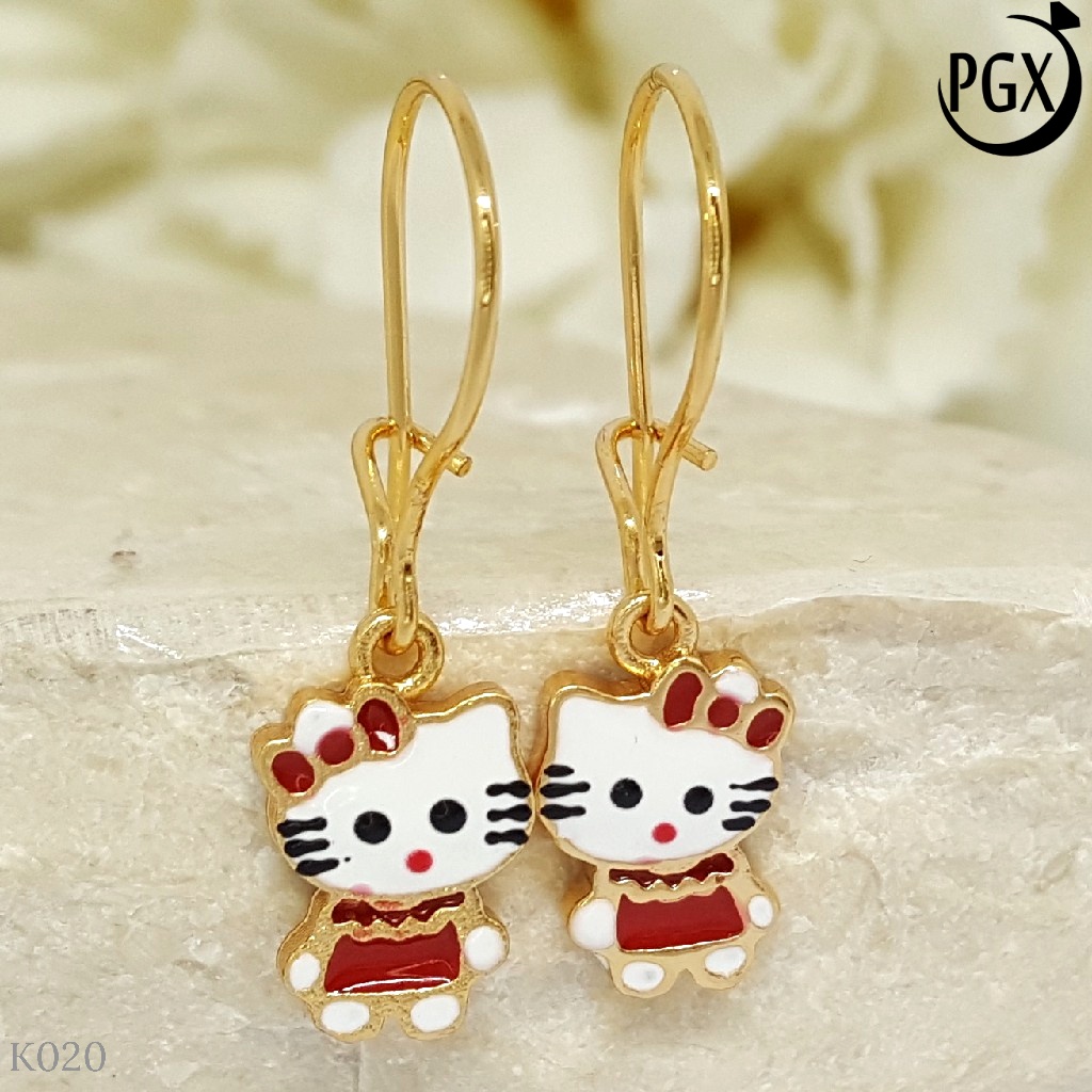 PGX Anting Anak Xuping Aksesoris Perhiasan Lapis Emas Premium - K020