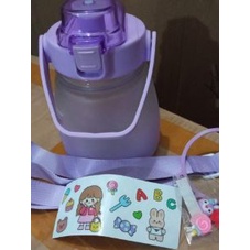 Botol Minum 1300ml Korea Viral Botol Gemoy Free Sticker &amp; Tali