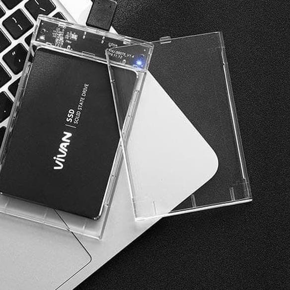 Casing Case Hardisk HDD External 2.5" USB 3.0 SSD Vivan VSHD1
