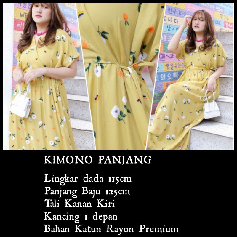 DASTER KIMONO RAYIN / LONG KIMONO