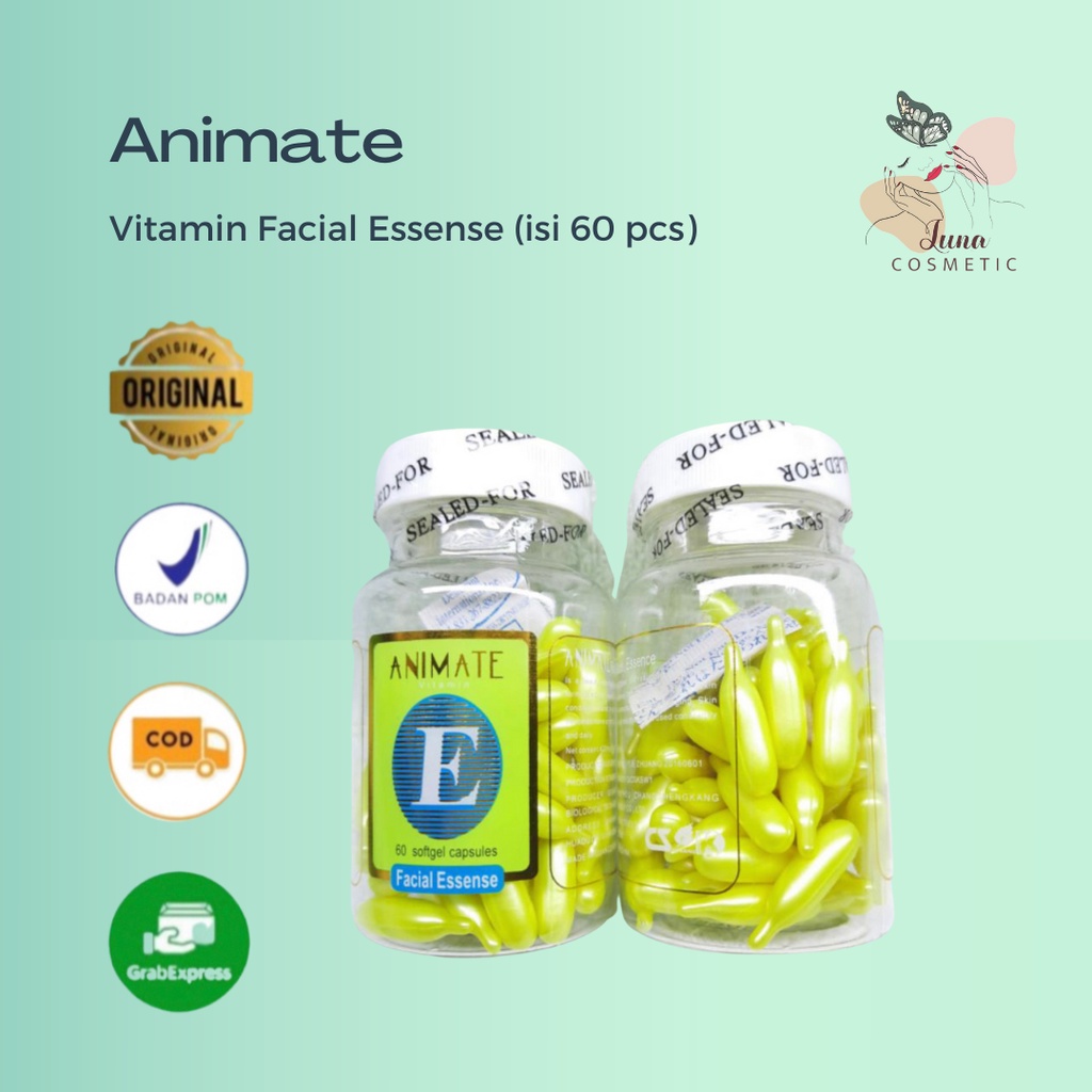 Vitamin Animate Facial Essense (isi 60 pcs)