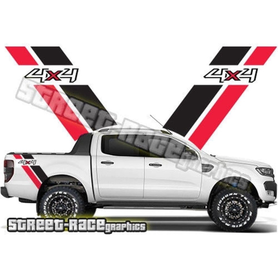 sticker 4x4 off road sticker mobil off road elegant bak samping