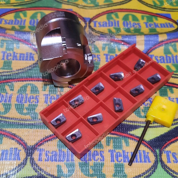 Holder Endmill Milling Facemill 40mm-4Flut Set Insert Carbide