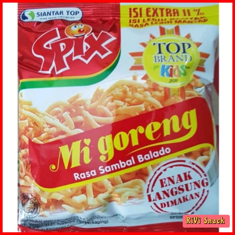 [PROMO] SPIX MI GORENG SAMBAL BALADO JAJANAN ANAK SNACK ULTAH