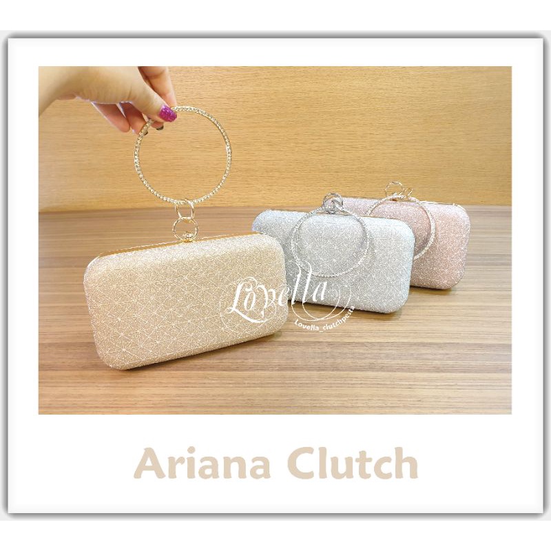Ariana Clutch - Tas Pesta - Clutch Pesta - Tas Pesta Cantik - Tas Pesta Import - Tas Pesta Wanita - 
