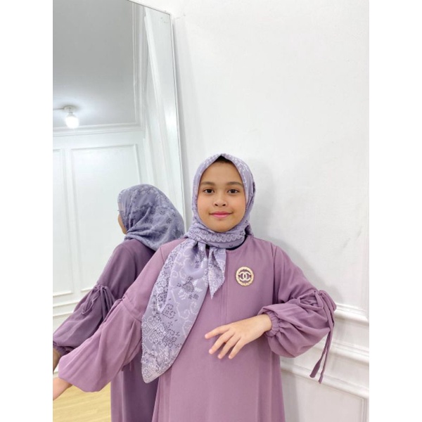 PB Prilly Busan - AISHWA GAMIS MALAYSIA ANAKCERUTY BABYDOLL PREMIUM - GAMIS ANAK 2 LAYAR - GAMIS POLOS ANAK