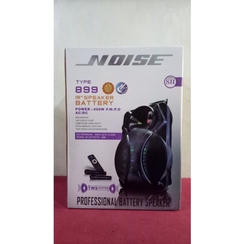 speaker meeting portable Noise 899 SII 18inch speaker bluetooth original mic 2