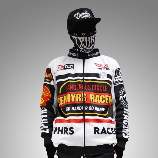 Racing Jacket Nascar Zephyrs BLACK STREET