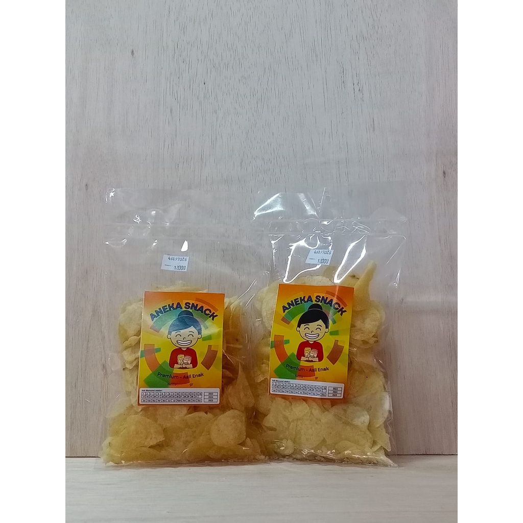 

[ SNACK ] - KRIPIK KENTANG ORI / 75GR - ENAK !!!