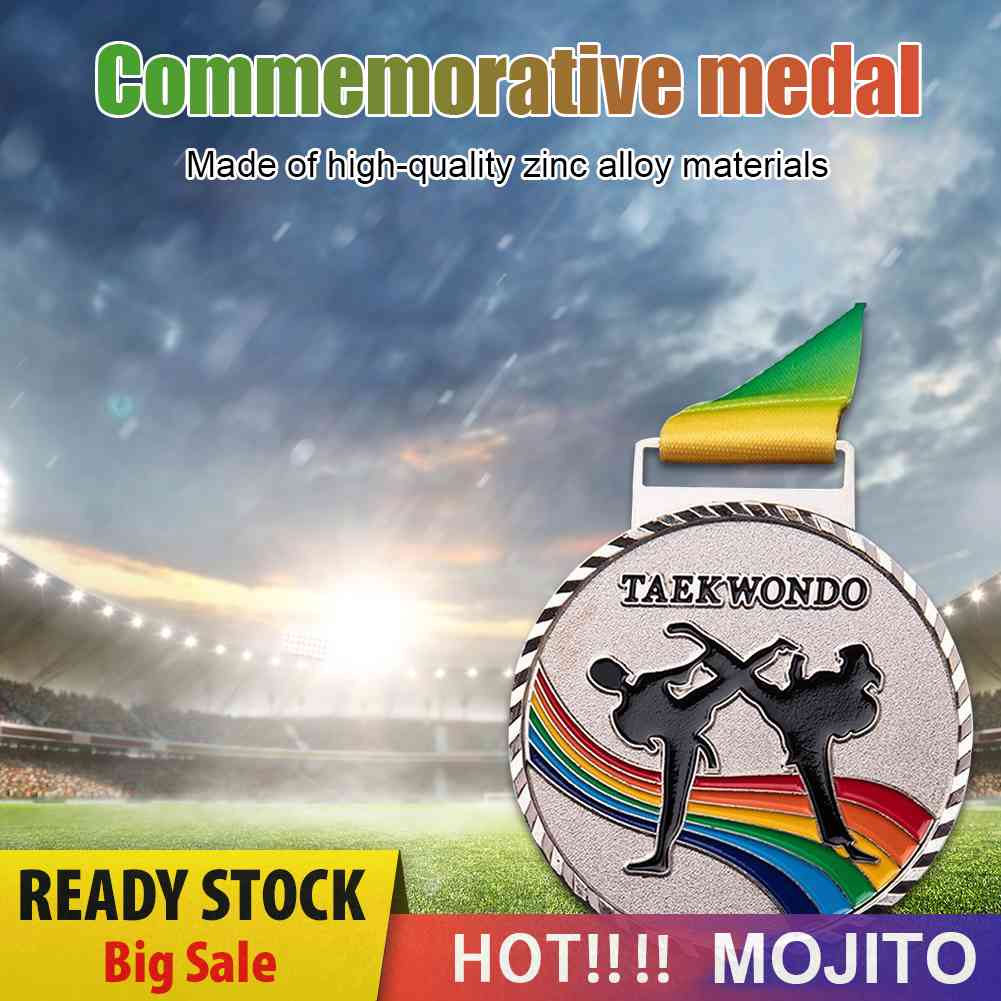 Medal Award Bahan Tembaga Warna Goldsilver Untuk Permainan Taekwondomedali