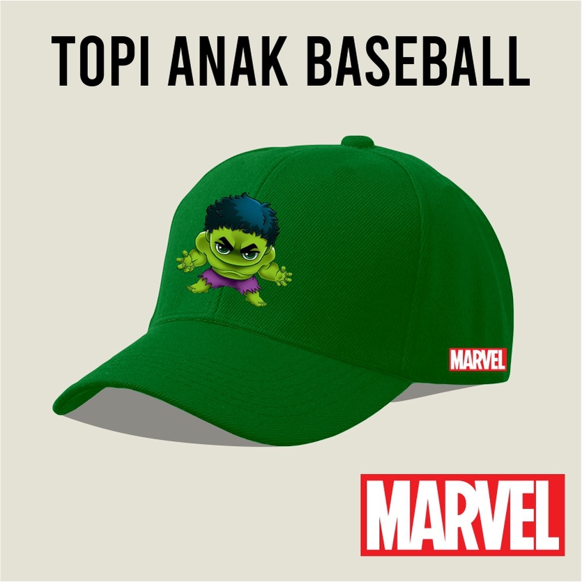 Topi Marvel Untuk Anak 4-12 TH