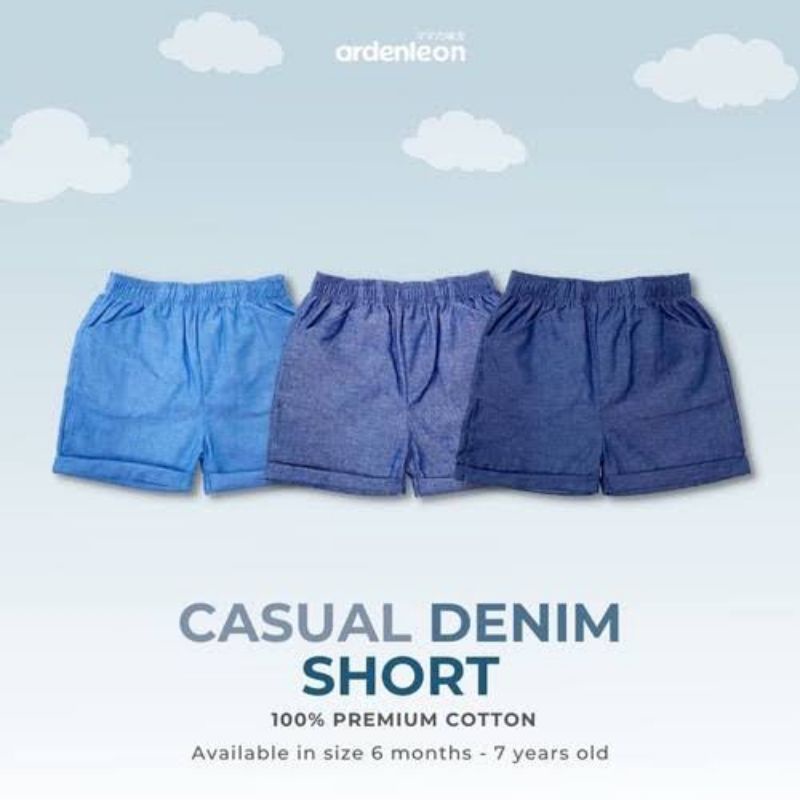 Ardenleon Casual Denim Short / Celana Pendek Anak