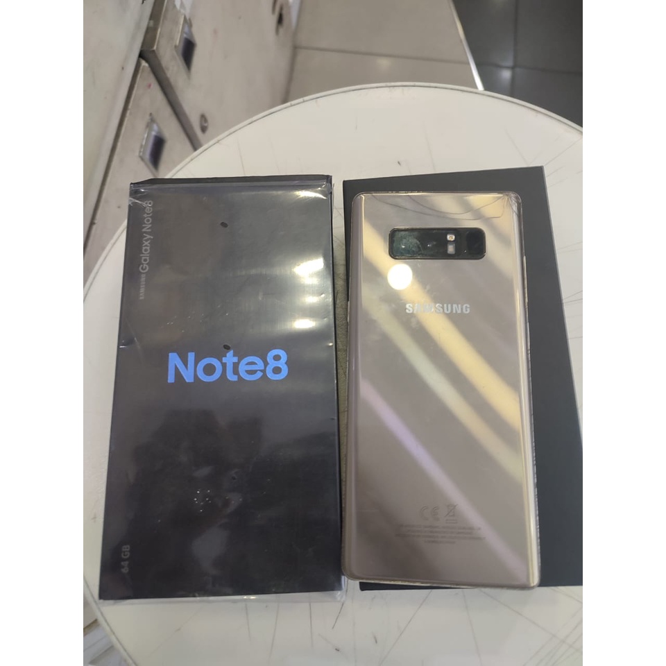 SAMSUNG GALAXY NOTE 8 6/64 RAM 6GB ROM 64GB SECOND BEKAS ONLY HP + BOX