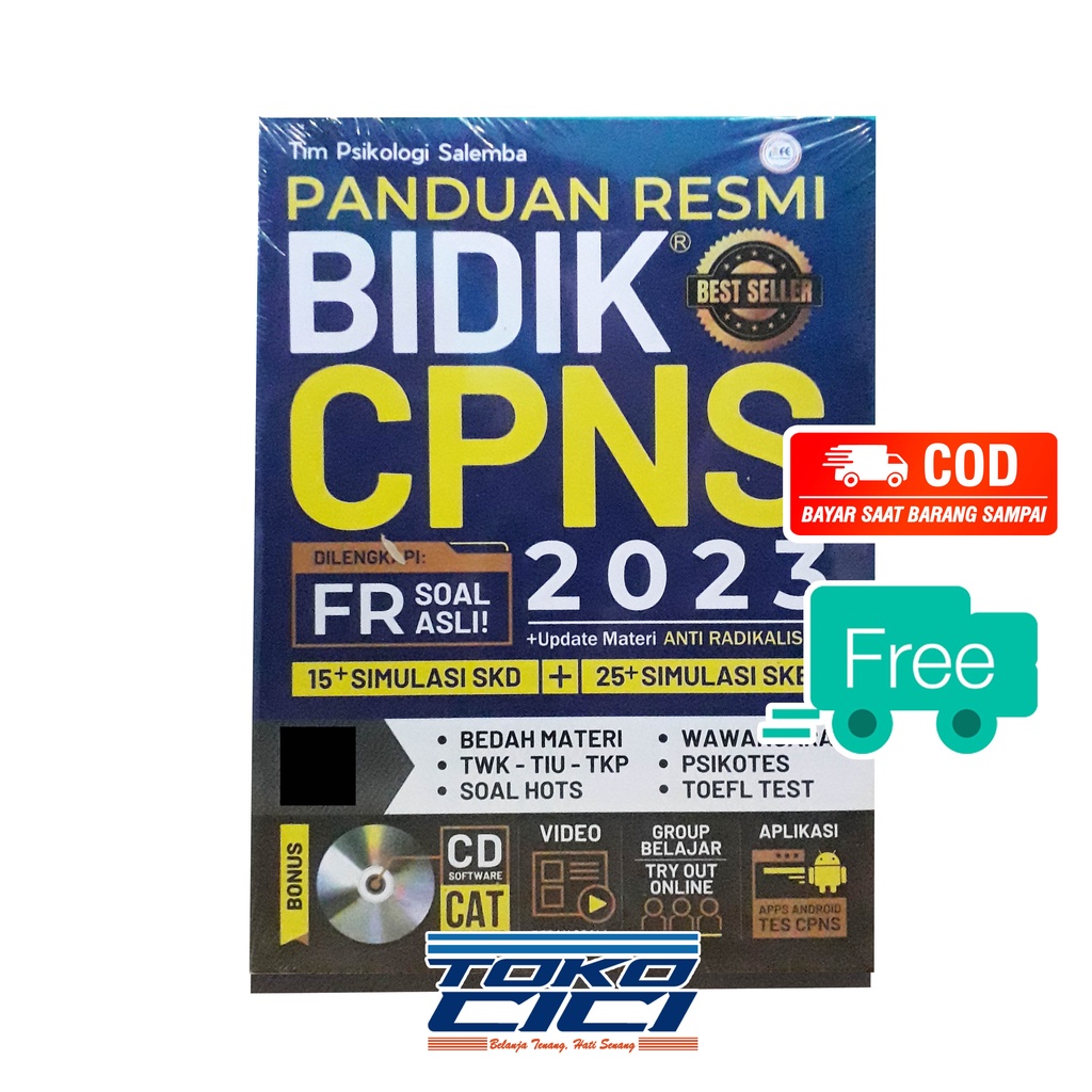 Buku CPNS 2023 Panduan Resmi Bidik CPNS 2023 - Toko Cici