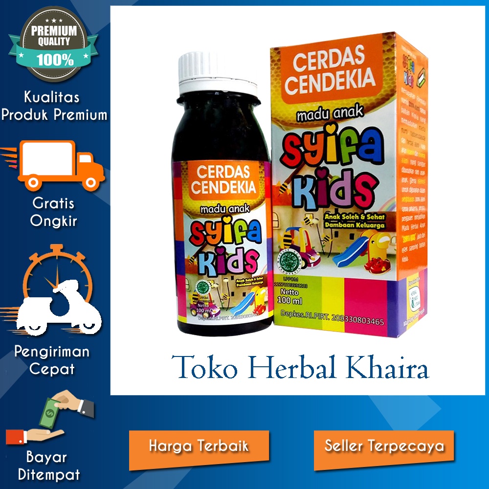 

SYIFAKIDS SYIFA KIDS CERDAS CENDEKIA ANAK PINTAR 100 ML