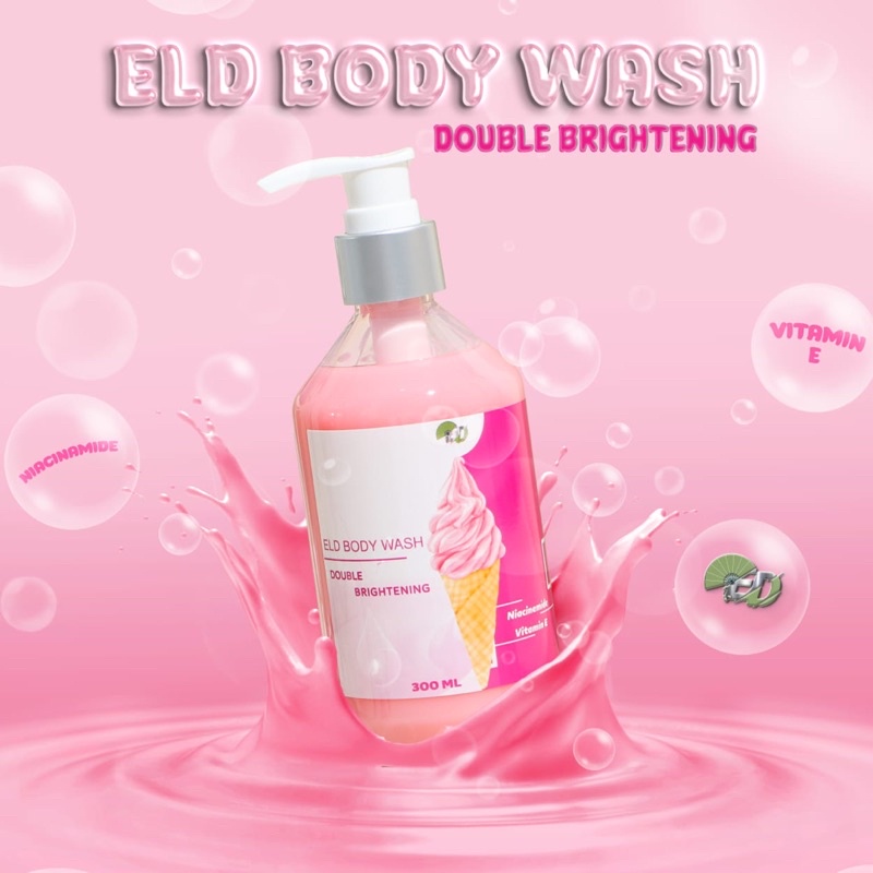 ELD BODY WASH DOUBLE BRIGHTENING || SRCUB WASH || MILK EXTRACT