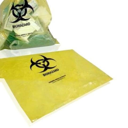 

Kantong Plastik BioHazard 60x80cm pak isi 50