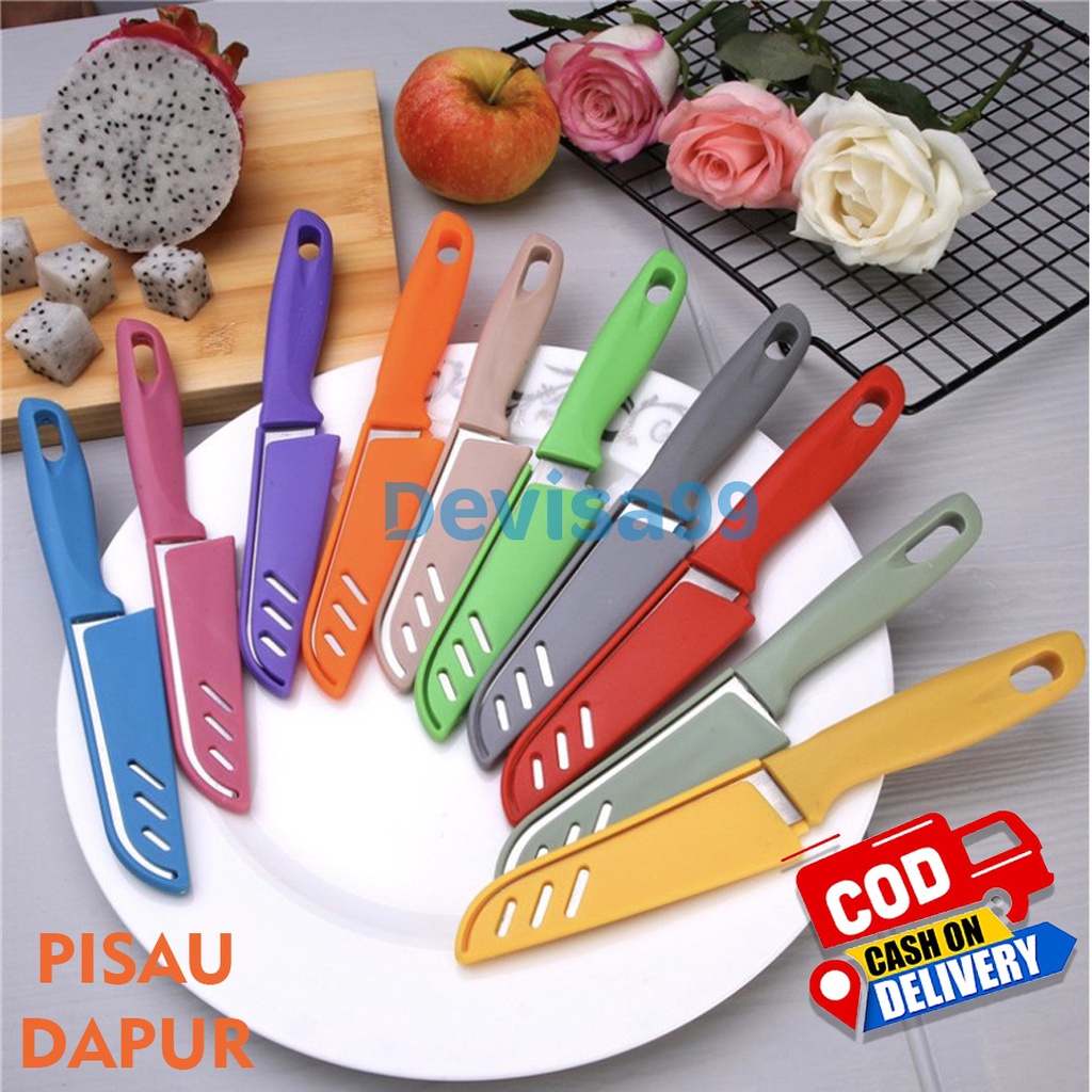 Pisau Dapur Ukuran Kecil Mini Pisau Dapur Kitchen Knife Pengupas Buah Sayur Serbaguna