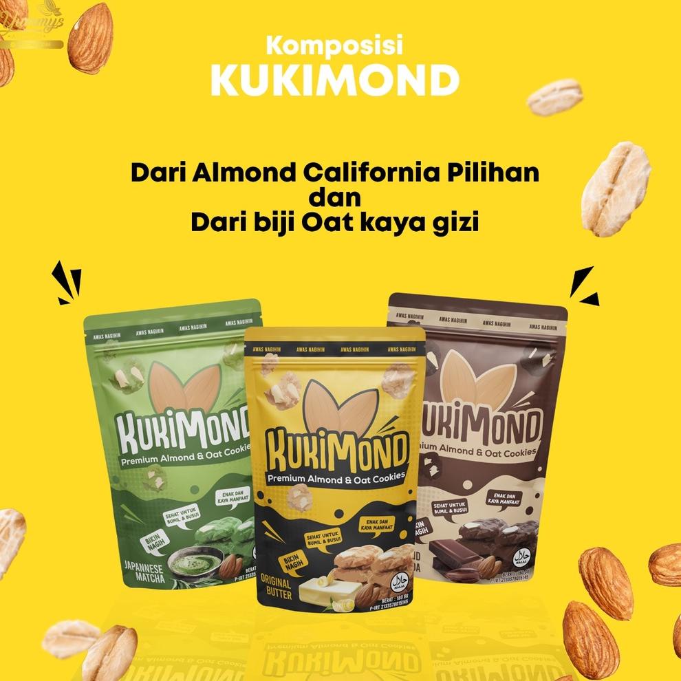 

✩ Camilan Bumil Sehat | 1 Kukimond 1 Amondeu | Camilan Sehat Oats dan Kacang Almond Premium Untuk Pelancar ASI ⇻