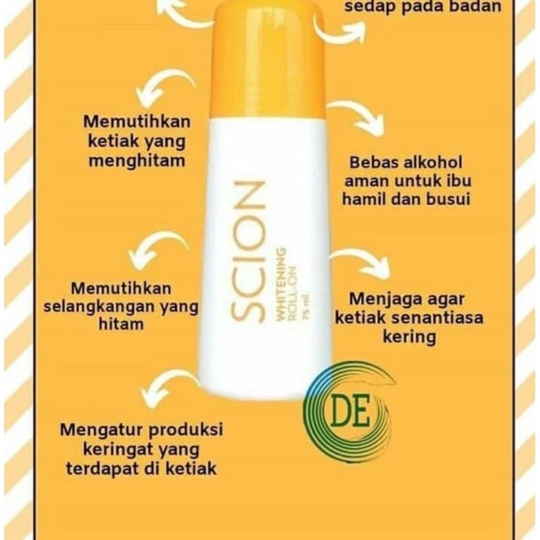 ROLL ON PEMUTIH KETIAK - DEODORANT 75M