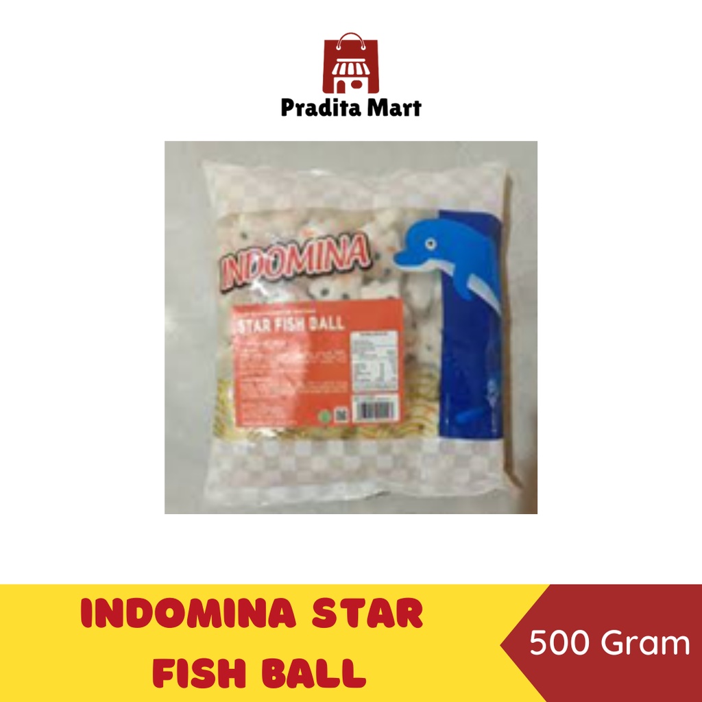

FROZEN FOOD Indomina Star Fish Ball 500 gr