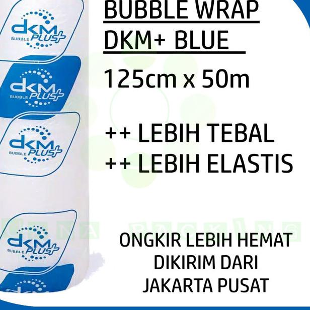 

PLASTIK BUBBLE WRAP DKM+ (125CM X 50M) - TIPE BLUE