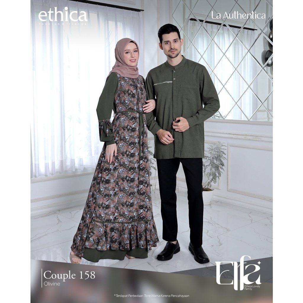 Sarimbit Ethica Terbaru Elfa Couple 158 Olivine kagumi 266 kahfi 240