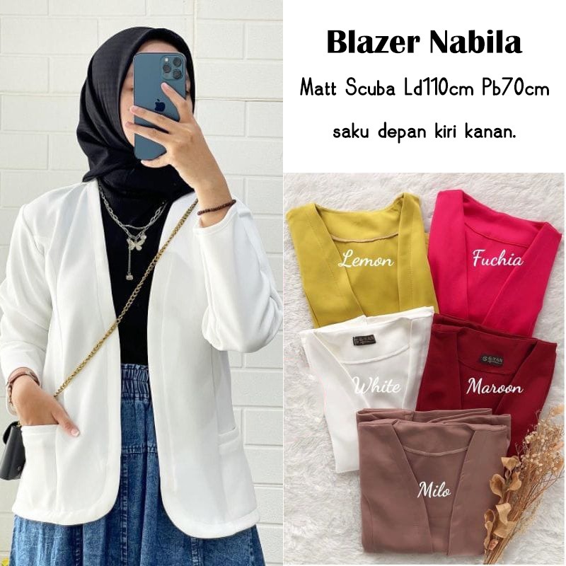 Blezer Secuba Wanita Import / Blezer Wanita Korea