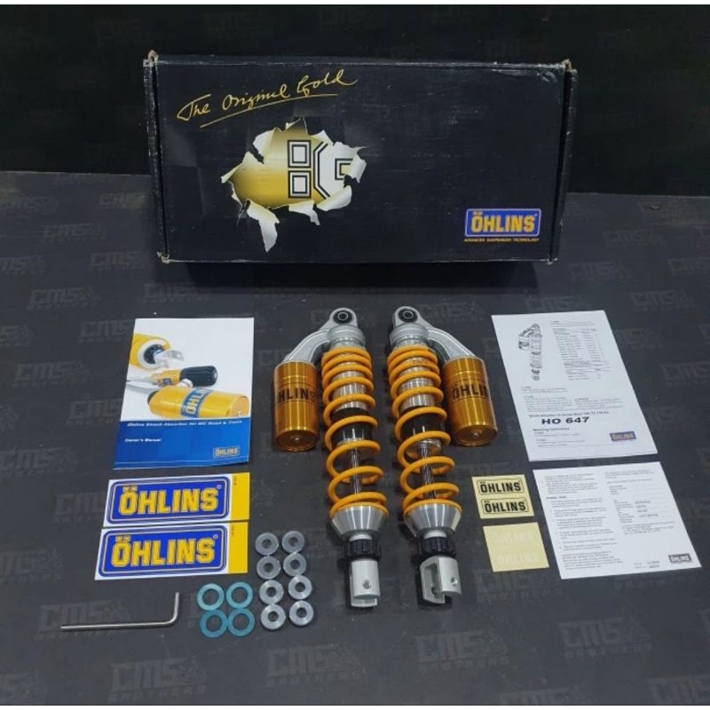 sok shock shok Shockbreaker Shock Ohlins Yamaha Nmax Old Tabung Atas 335mm Original